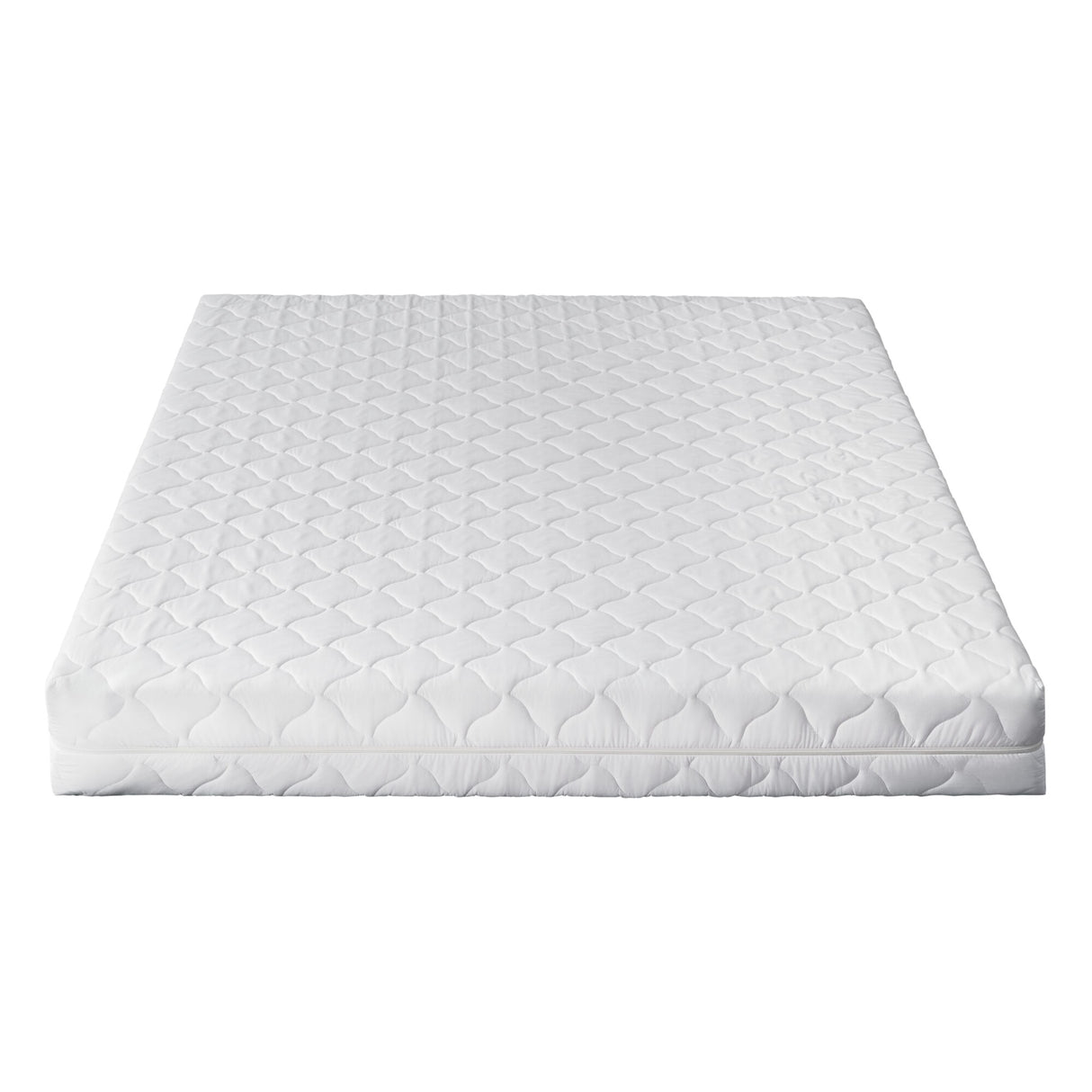Husa saltea matlasata, Sleep Evolution, Microfibra, hipoalergenic, cu fermoar pe 3 laturi, 30 cm