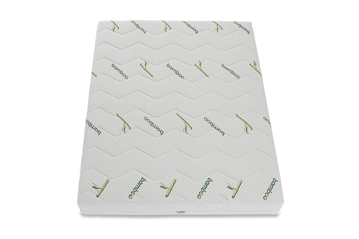Saltea Ortopedica, Bamboo Feel 24cm, Spuma poliuretanica, Reversibila, Husa detasabila, lavabila, matlasata, fibre de bambus, ferma