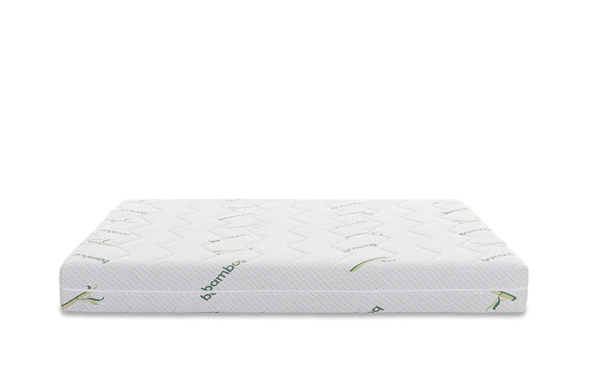 Saltea Ortopedica, Bamboo Feel 30cm, Spuma poliuretanica, Reversibila, Husa detasabila, lavabila, matlasata, fibre de bambus, ferma