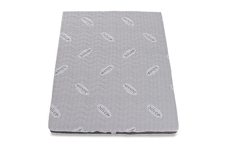 Saltea ortopedica Silver Premier, 20cm, spuma poliuretanica si arcuri individuale, hipoalergenic, reversibila, husa detasabila, ferma