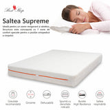 Saltea Ortopedica, Supreme 18+5+2 High Resilience 25cm, DoubleSide, 7 zone de confort, spuma poliuretanica, hipoalegenic, reversibila, ferma