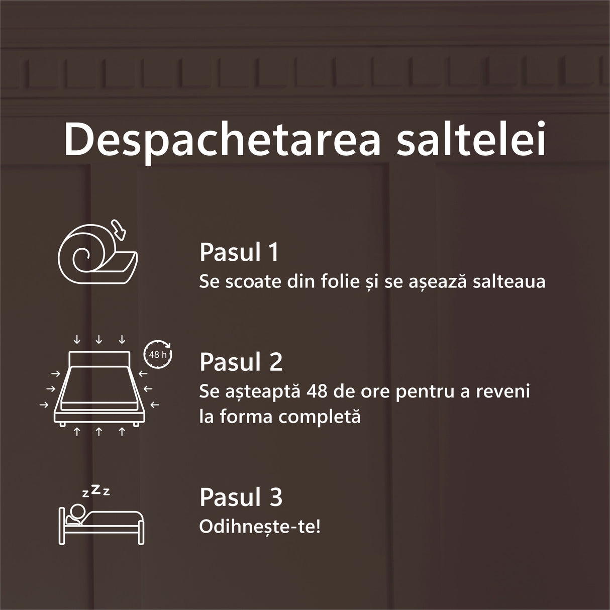 Saltea Ortopedica, Supreme 18+5+2 High Resilience 25cm, DoubleSide, 7 zone de confort, spuma poliuretanica, hipoalegenic, reversibila, ferma