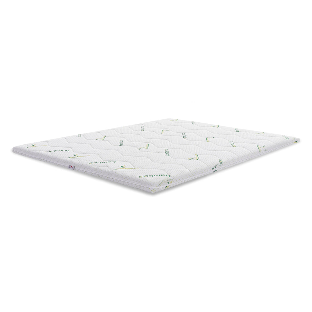 Topper Saltea Best Sleep H7cm spuma poliuretanica, husa Bambus Detasabila