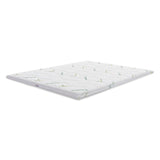 Topper Saltea Best Sleep H7cm spuma poliuretanica, husa Bambus Detasabila
