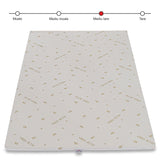 Topper Mattress Best Sleep H7cm polyurethane foam, removable Aloe Vera cover