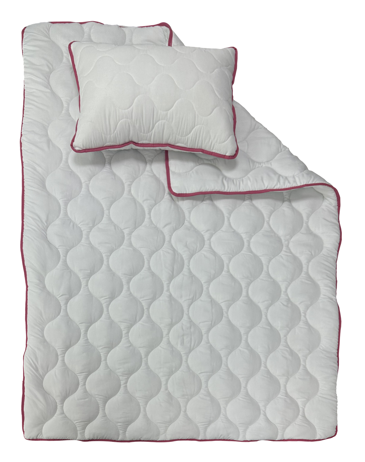 Sleep Evolution Pink Line Quilt, hypoallergenic, washable at 40°C