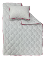 Sleep Evolution Pink Line Quilt, hypoallergenic, washable at 40°C
