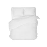 Lenjerie de pat jersey, cu fermoar, 140 gr/mp, alb, 1, 100% bumbac