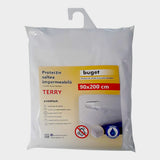 Waterproof Terry Budget Mattress Protector, White