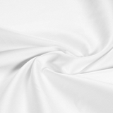 Jersey Lycra Fitted Sheet, 180gsm, White