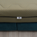 Orthopedic Mattress, Buona Notte, Union, 20cm, polyurethane foam, High Resilience, antibacterial, removable cover, Gala cover, medium firmness