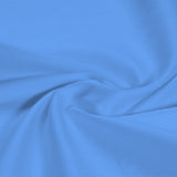 Jersey Fitted Sheet, 140gsm, Sky Blue, 100% Cotton