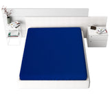 Jersey Fitted Sheet, 120 gsm, Dark Blue, 100% cotton