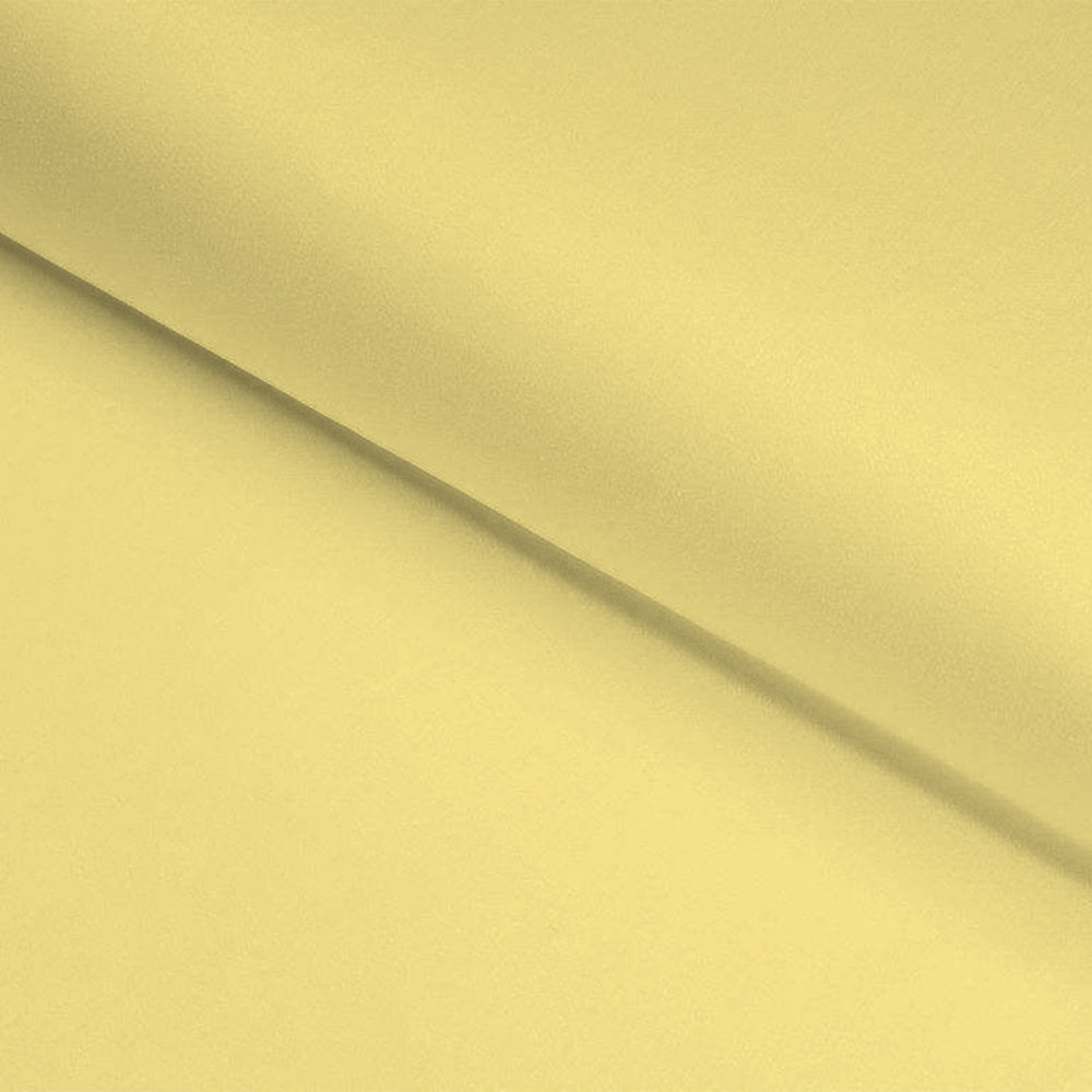 Lenjerie de pat jersey, cu fermoar, 115 gr/mp, galben, 40, 100% bumbac