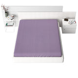 Fitted Terry Cloth Sheet, 150gsm, lilac, 100% cotton