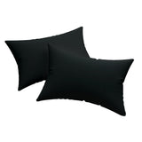 Lenjerie de pat jersey, cu fermoar, 140 gr/mp, negru, 48, 100% bumbac