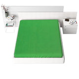 Jersey Fitted Sheet, 120 gsm, Light Green, 100% cotton
