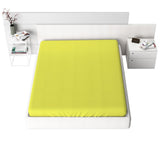Jersey Fitted Sheet, 140gsm, Intense Yellow, 100% Cotton