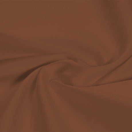 Jersey Fitted Sheet, 120 gsm, Chestnut, 100% cotton