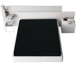 Jersey Fitted Sheet, 120 gr/sqm, Black, 100% Cotton