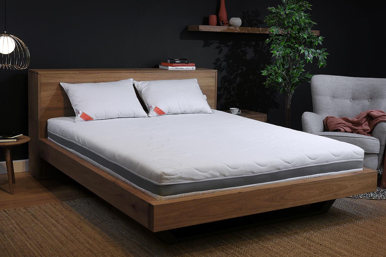 Saltea ortopedica Best Sleep Latex Lux, 23cm, cu latex, sistem de aerisire, ferma