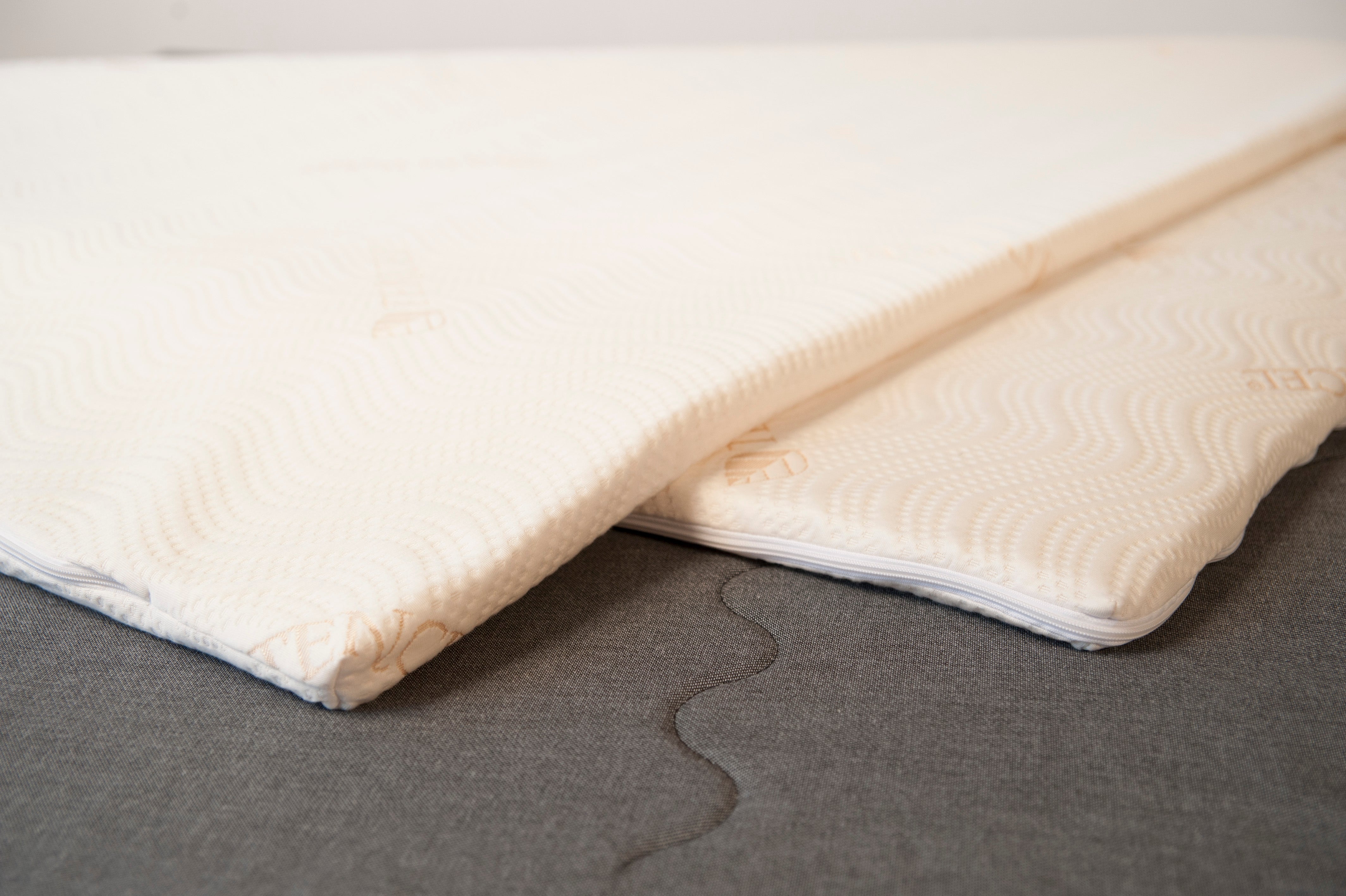 Topper Best Sleep Latex, Husa detasabila 6cm Tencel