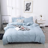 Jersey bedding, with zipper, 115 g/sqm, azure, 21, 100% cotton