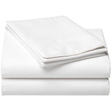 Cotton bed linen Pc, chiffon, White 117 gsm