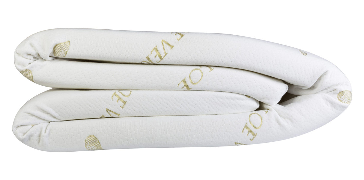 Topper Best Sleep Memory 5cm, Husa detasabila Aloe Vera