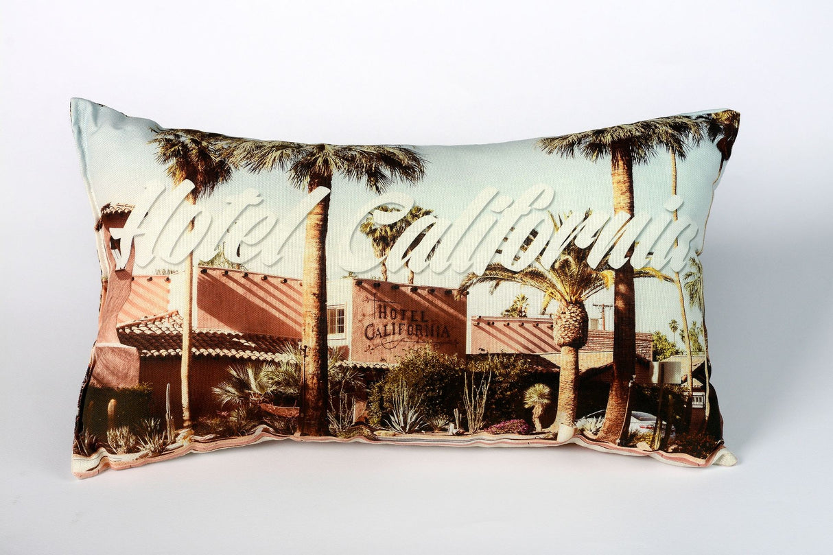 Decorative Pillow Hotel California