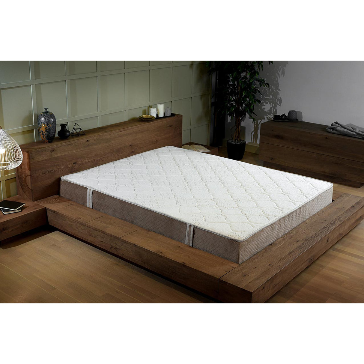 Saltea ortopedica, Beautyrest Harmony, 27 cm, arcuri Pocket, husa matlasata cu memory, fermitate moale