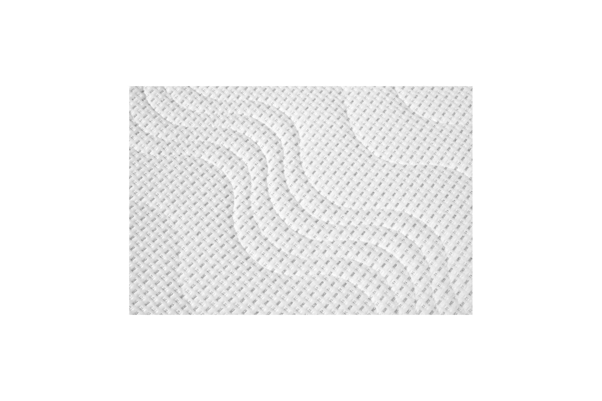 Husa saltea matlasata,textil,ioni de argint,hipoalergenic, cu fermoar pe 3 laturi 16cm