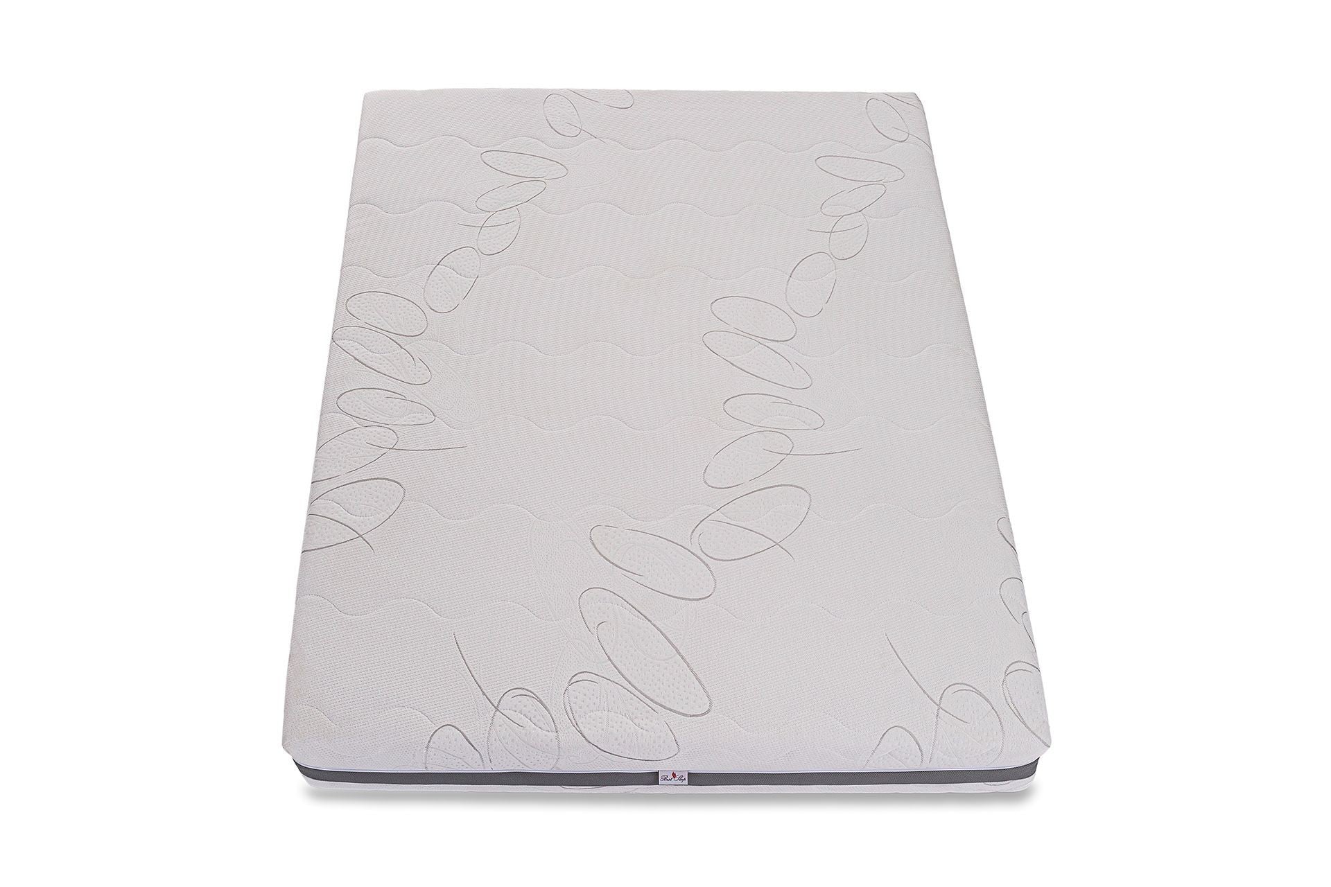 Saltea Ortopedica, Waves Memory Heroes, 25cm, spuma poliuretanica cu memorie, hipoalergenic, reversibila, husa detasabila cu aerisire 3D, fermitate medie