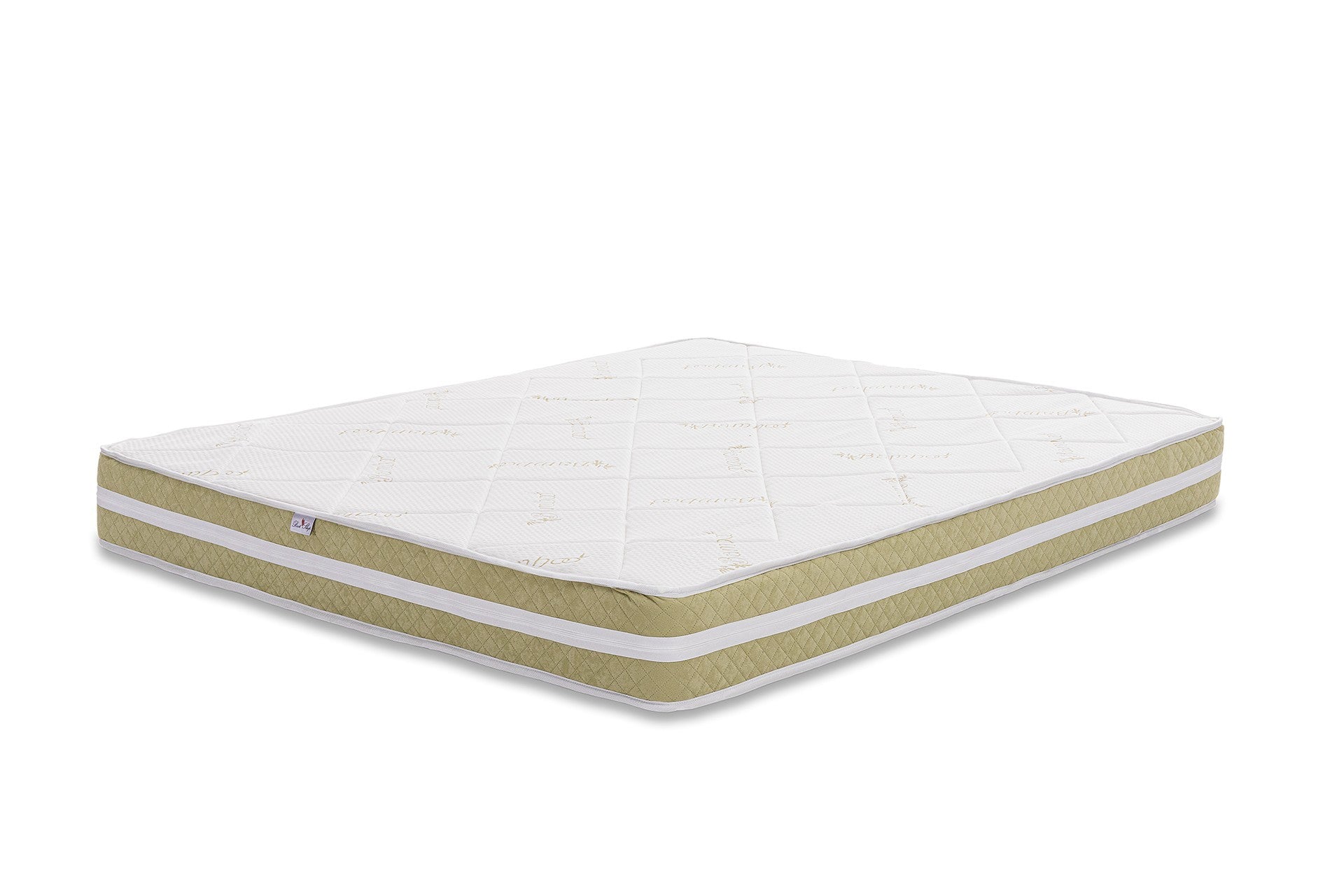 Saltea Ortopedica, Vitality Bambus 12+2+6, 20cm, spuma poliuretanica cu memorie si fibre de cocos, hipoalergenic, antibacterian, husa detasabila cu fibre bambus, fermitate medie